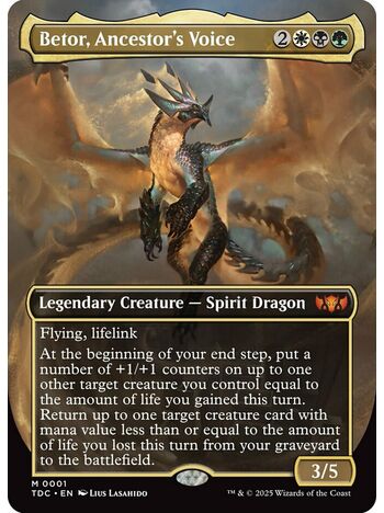 Betor, Ancestor's Voice