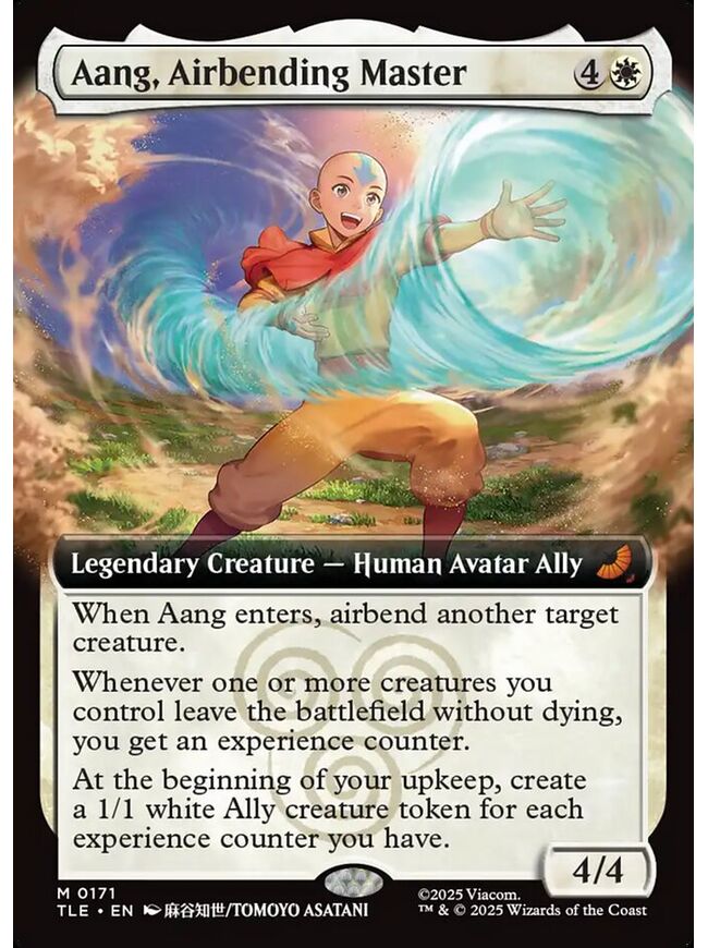 Aang, Airbending Master