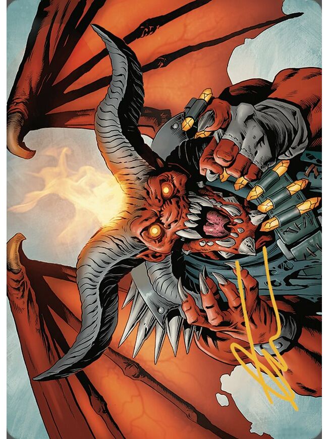 Rakdos, the Muscle // Rakdos, the Muscle (Art Series)