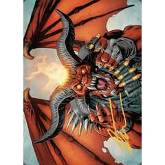 Rakdos, the Muscle // Rakdos, the Muscle (Art Series)