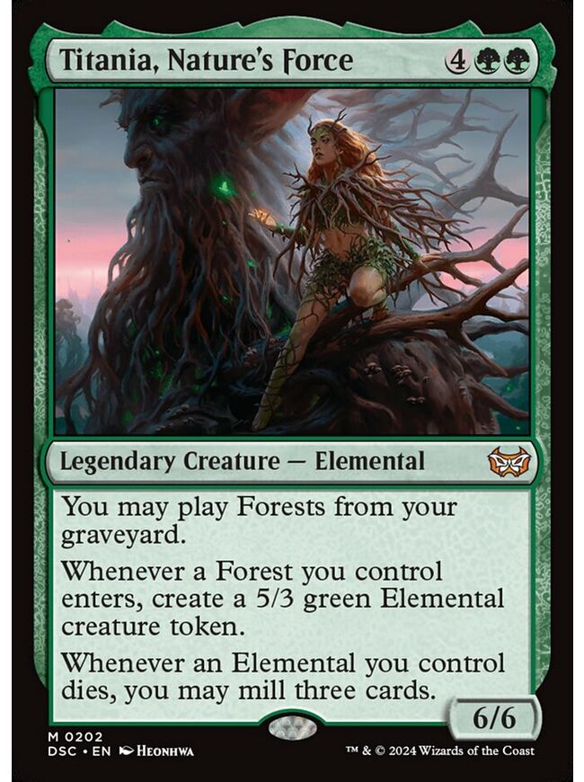 Titania, Nature's Force