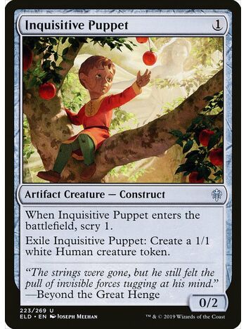 Inquisitive Puppet