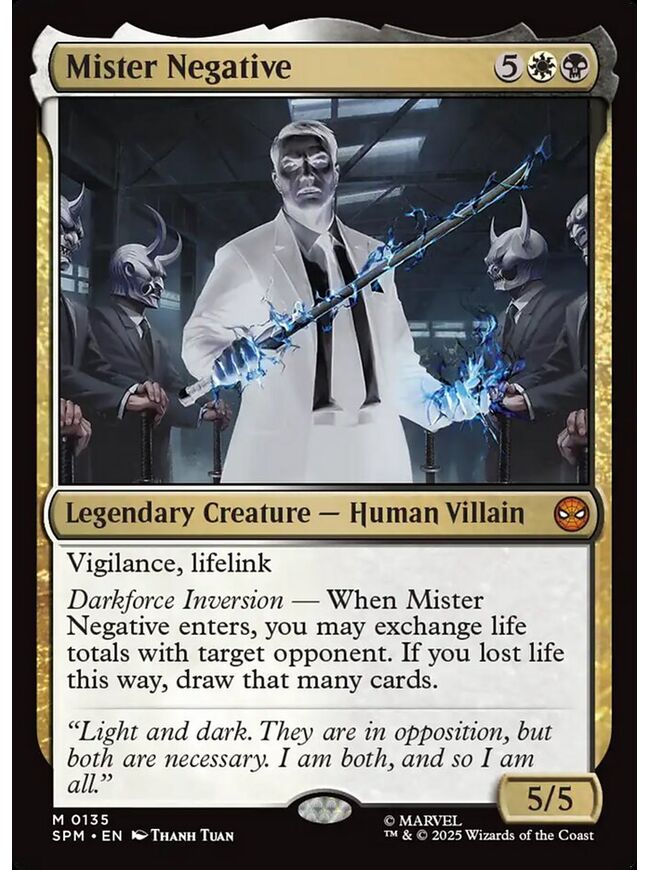 Mister Negative