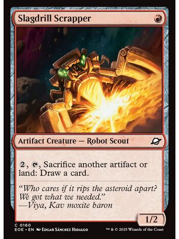 Slagdrill Scrapper