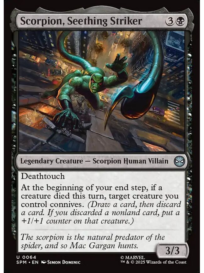 Scorpion, Seething Striker