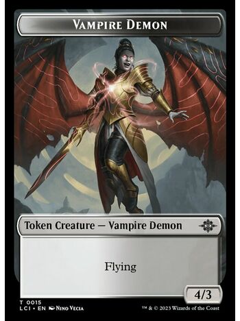 Vampire Demon Token