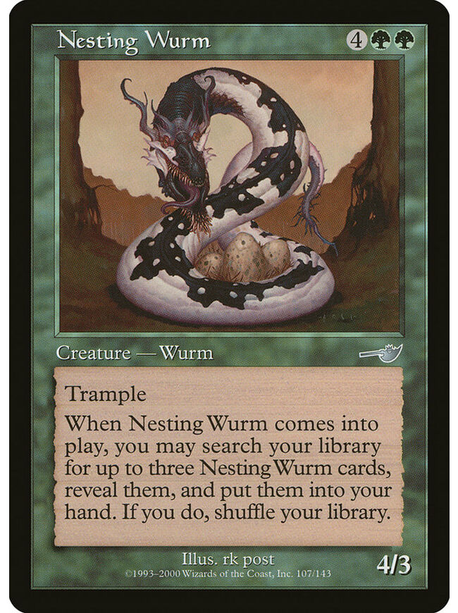 Nesting Wurm