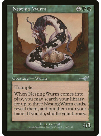 Nesting Wurm