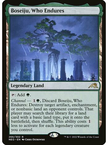 Boseiju, Who Endures