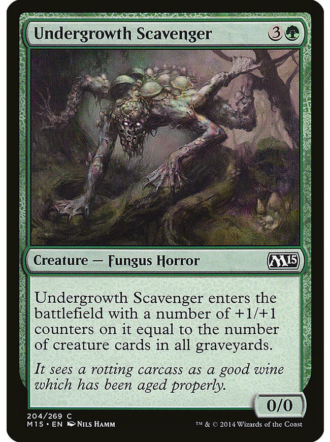 Undergrowth Scavenger