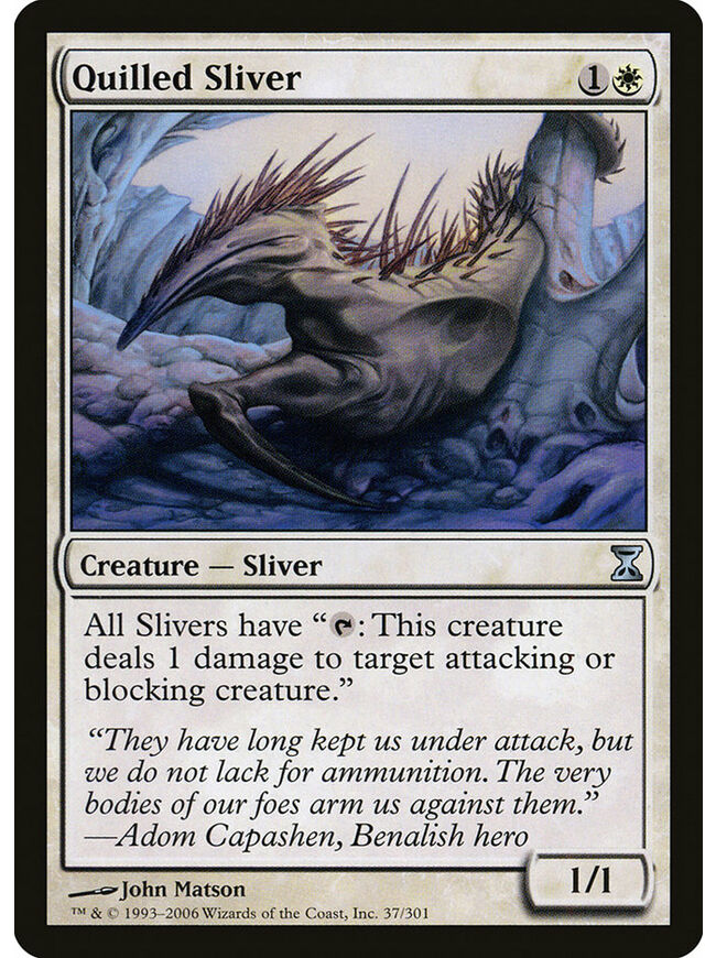Quilled Sliver