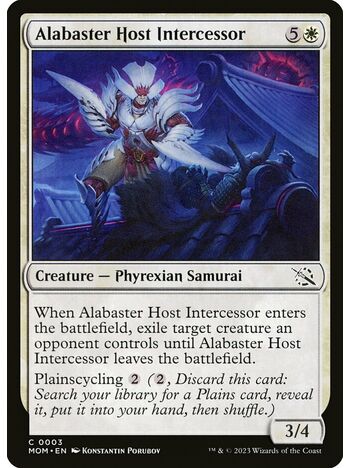 Alabaster Host Intercessor