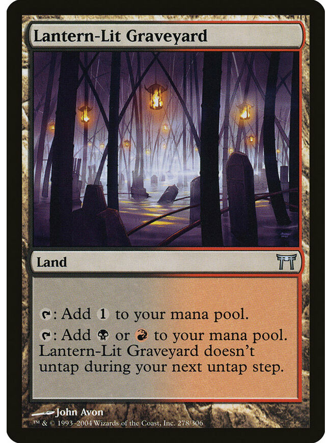 Lantern-Lit Graveyard