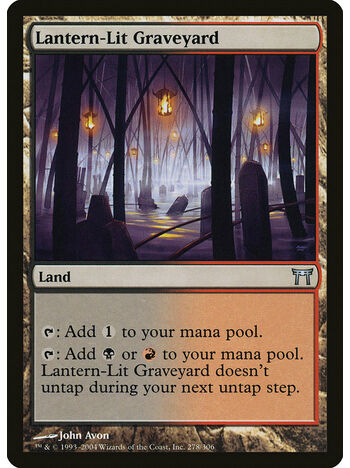 Lantern-Lit Graveyard