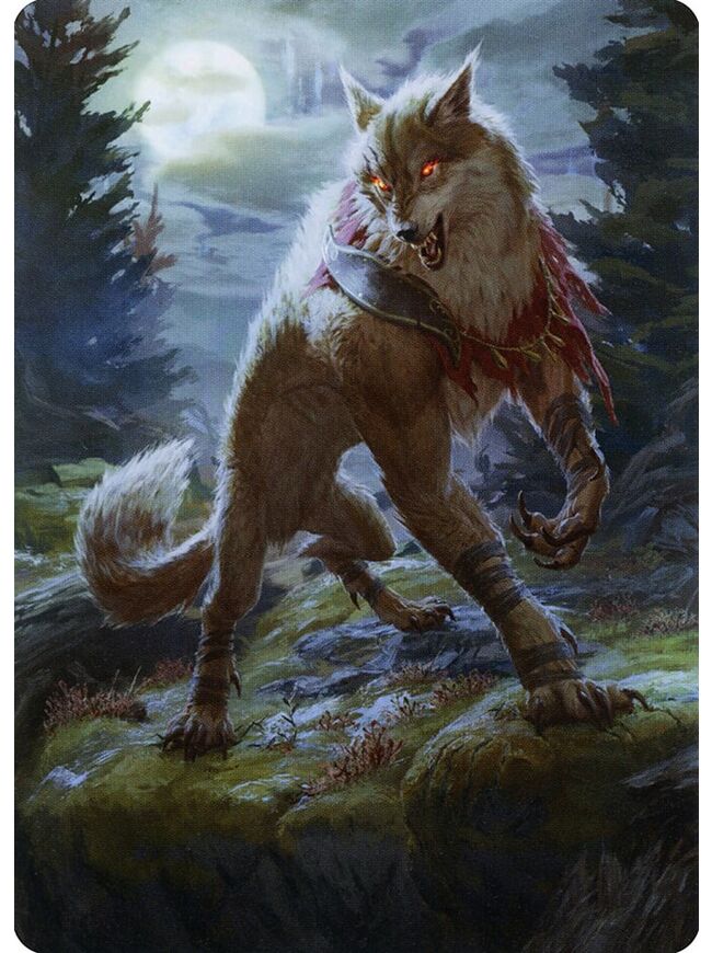 Arlinn, the Moon's Fury // Arlinn, the Moon's Fury (Art Series)