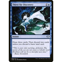 Thirst for Discovery