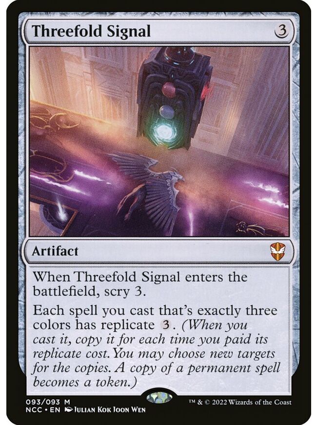 Threefold Signal