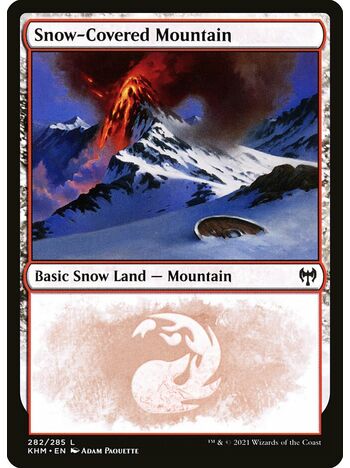 Snow-Covered Mountain