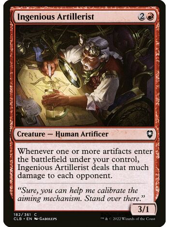 Ingenious Artillerist