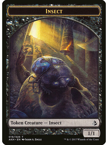 Insect Token (Black)