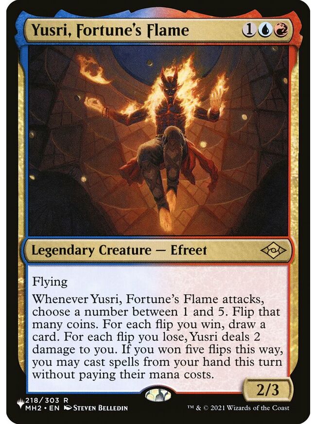 Yusri, Fortune's Flame