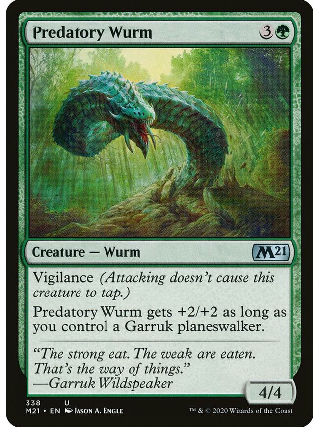 Predatory Wurm