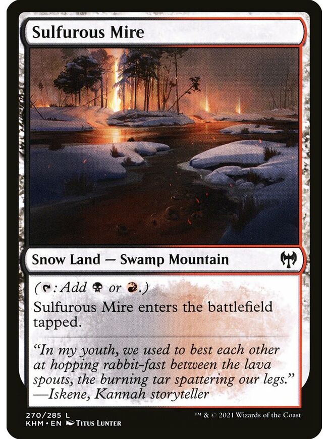 Sulfurous Mire