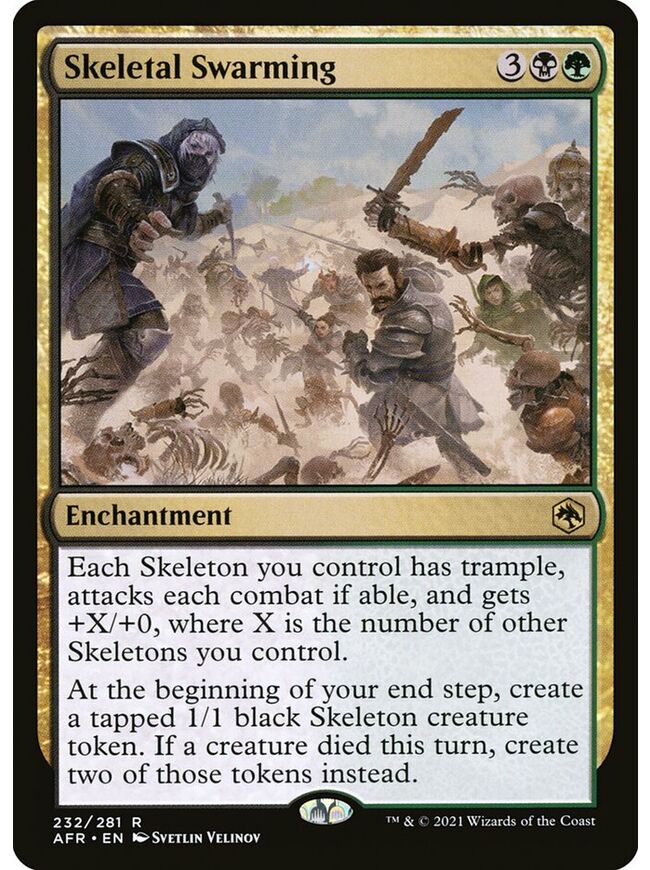 Skeletal Swarming