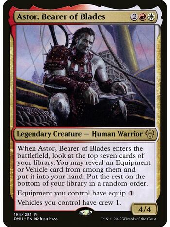 Astor, Bearer of Blades