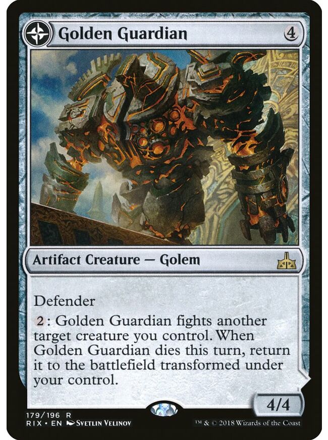 Golden Guardian // Gold-Forge Garrison