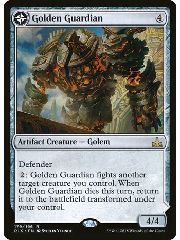 Golden Guardian // Gold-Forge Garrison