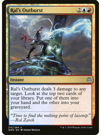 Ral's Outburst