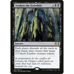Awaken the Erstwhile