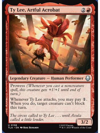 Ty Lee, Artful Acrobat