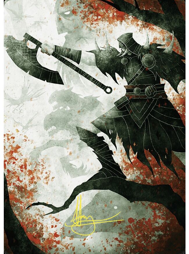 Garruk's Uprising // Garruk's Uprising (Art Series)