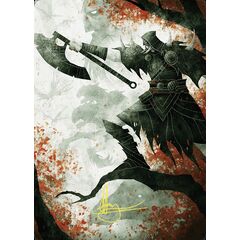 Garruk's Uprising // Garruk's Uprising (Art Series)