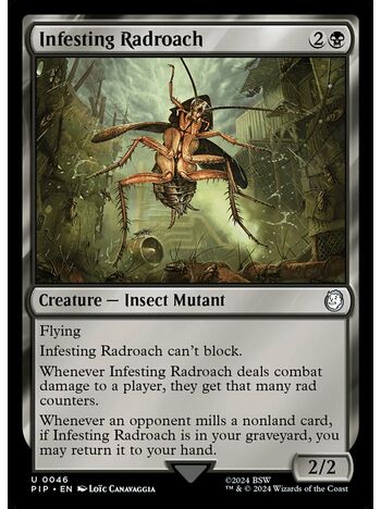 Infesting Radroach