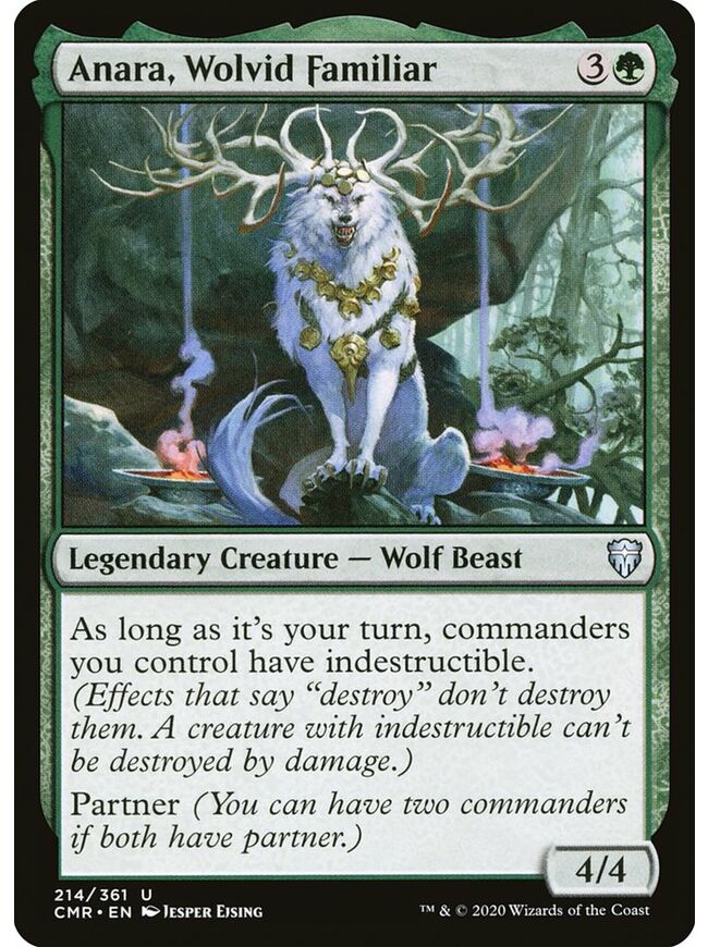 Anara, Wolvid Familiar