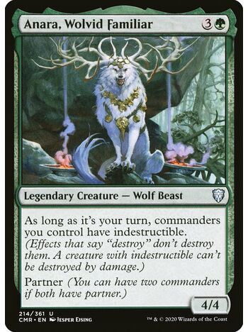 Anara, Wolvid Familiar
