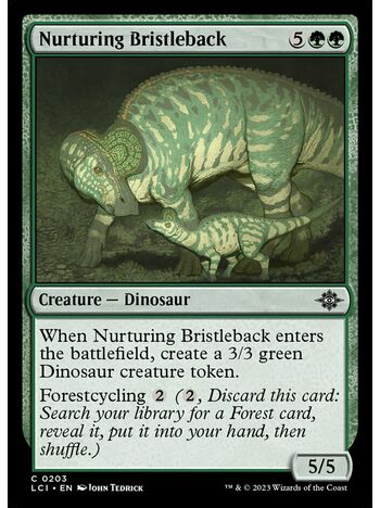 Nurturing Bristleback