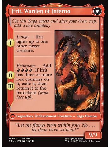 Clive, Ifrit's Dominant // Ifrit, Warden of Inferno