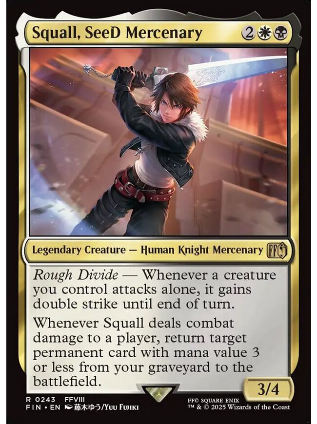Squall, SeeD Mercenary