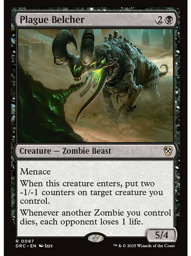 Plague Belcher