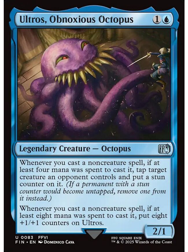 Ultros, Obnoxious Octopus