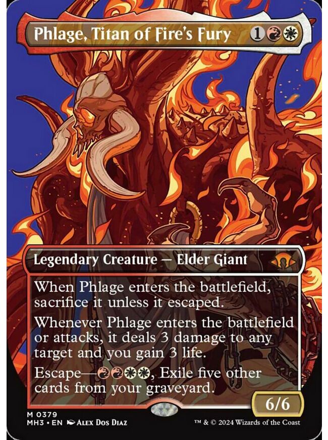 Phlage, Titan of Fire's Fury