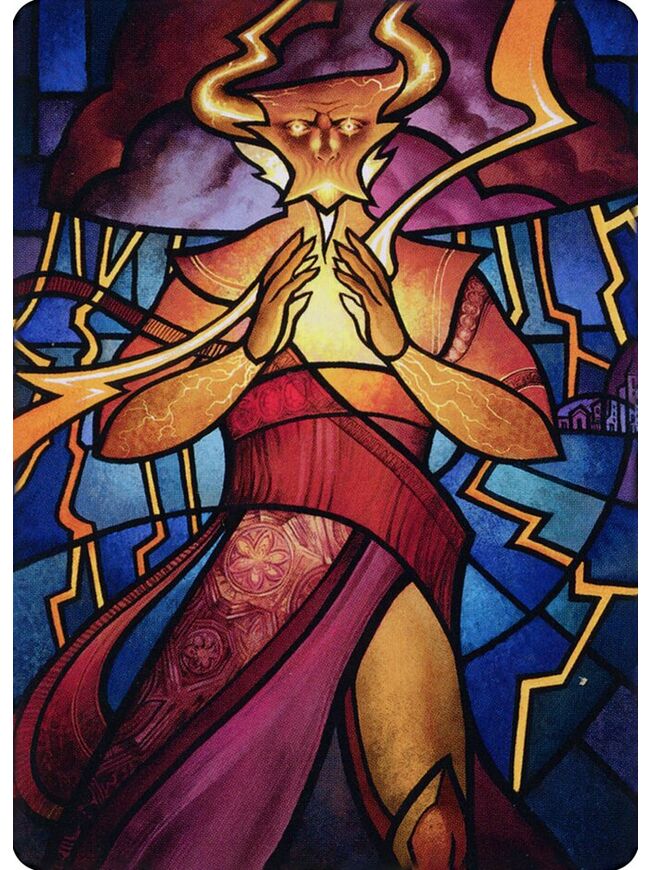 Najal, the Storm Runner // Najal, the Storm Runner (Art Series)