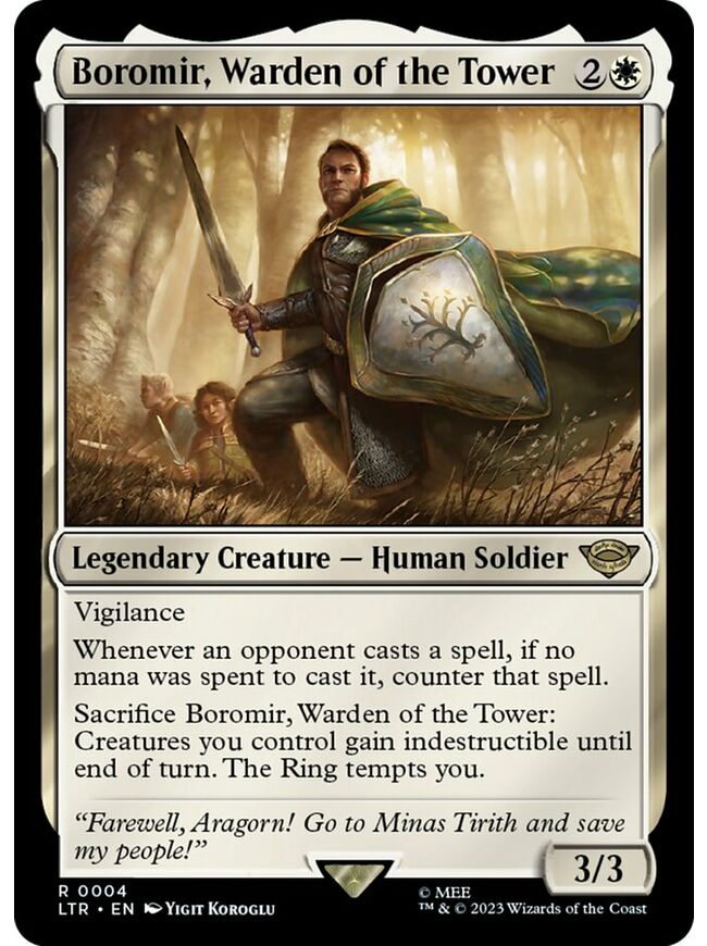 Boromir, Warden of the Tower