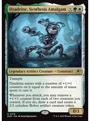 Dyadrine, Synthesis Amalgam