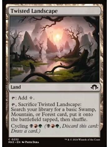 Twisted Landscape