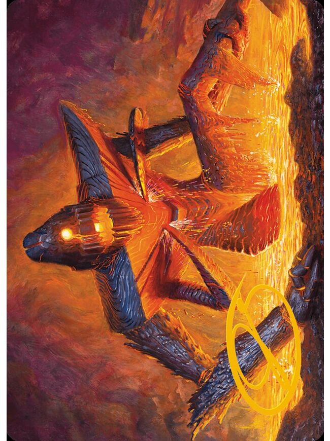 Molten Gatekeeper // Molten Gatekeeper (Art Series)